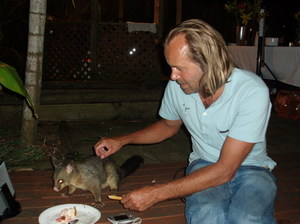 Me and mi mate da possum