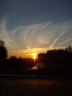 Belgium sunrise