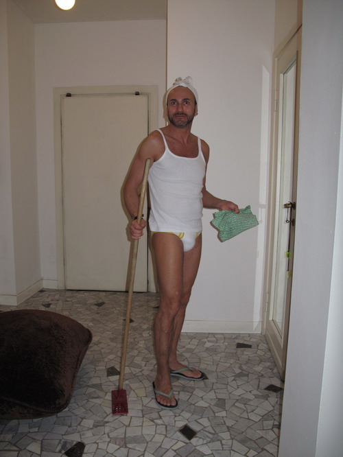 Lucky me, had a maid in Milan