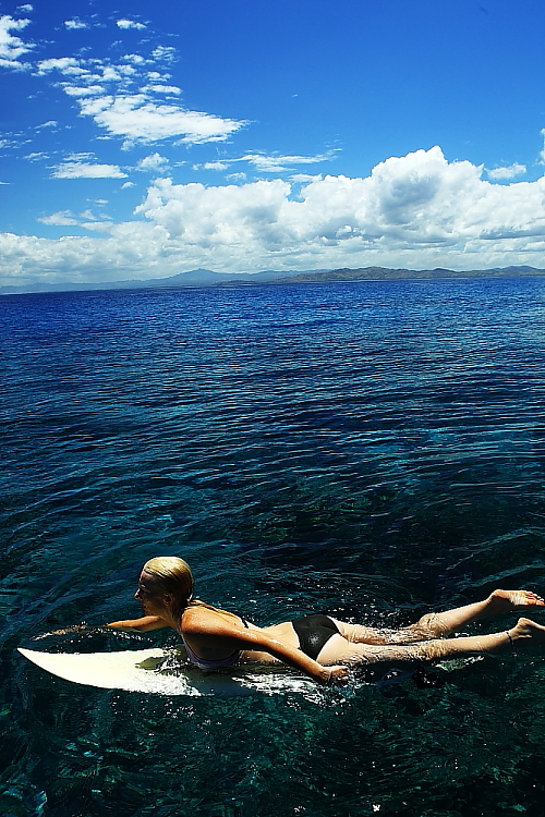 Blue Fijian waters