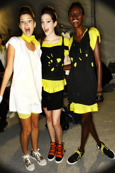 Marithe & Francois Girbaud SS2011 Collection Backstage Paris