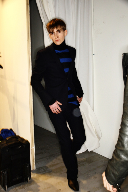 Costume National Homme Collection AW2011 Milan Backstage