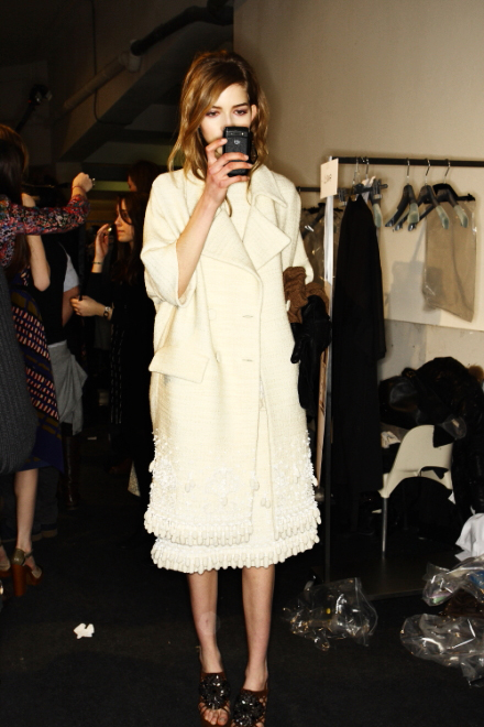 Marni FW 2011 Collection Show Backstage Milan