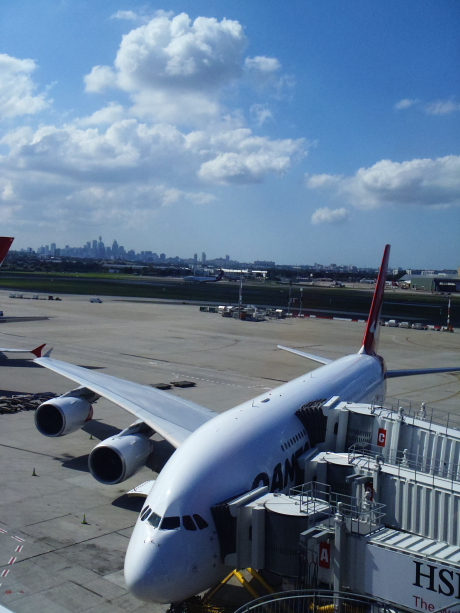 Qantas Lounge Sydney International
