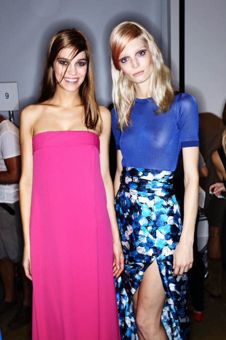Peter Som SS12 Fashion Show New York Backstage