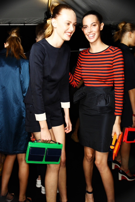 Marc By Marc Jacobs SS12 Fashion Show New York Backstage