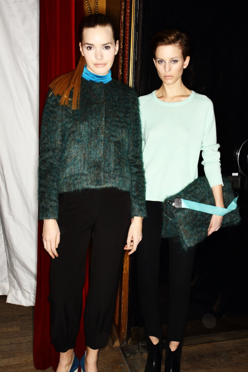 Carin Wester AW12 Fashion Show Stockholm Backstage