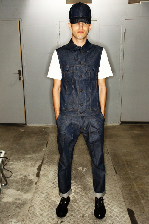 Kris Van Assche SS13 Men Fashion Show Paris Backstage