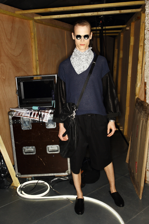 Damir Doma SS13 Men Fashion Show Paris Backstage