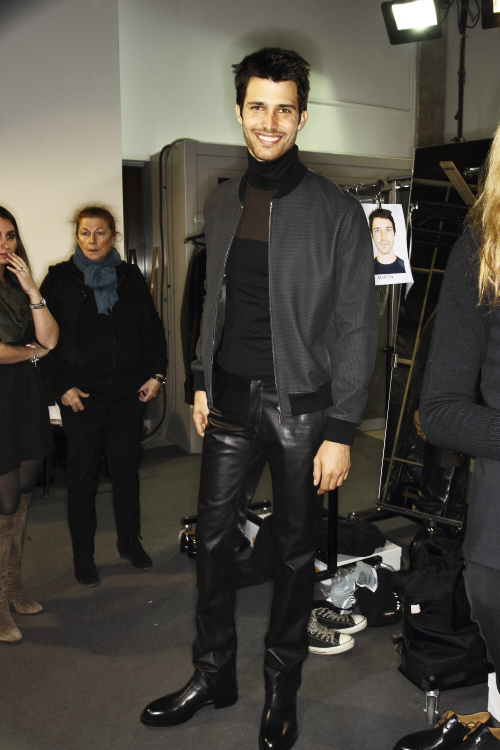 Hermes AW13/14 Men Fashion Show Paris Backstage
