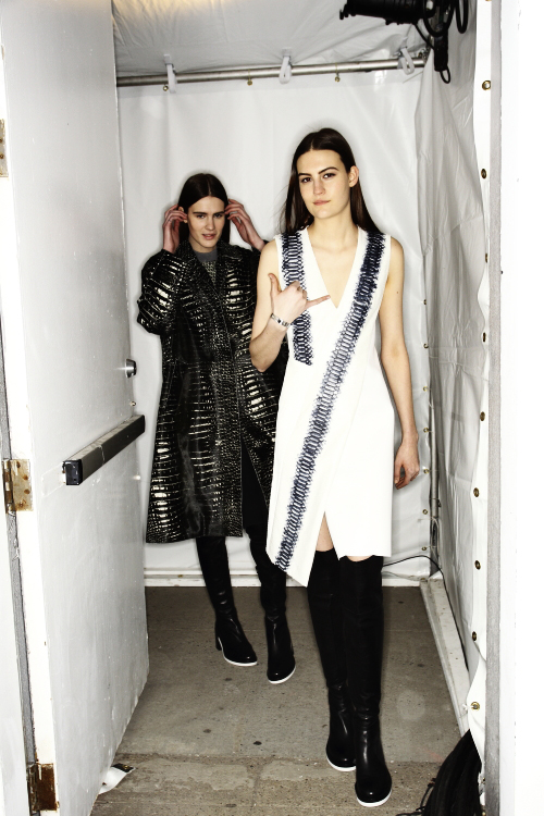 Reed Krakoff AW13/14 Fashion Show New York Backstage