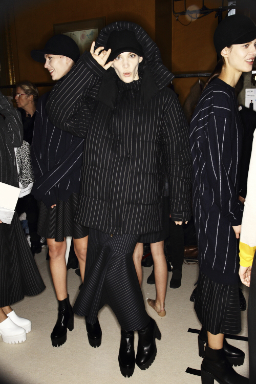 Stella McCartney AW13/14 Fashion Show Paris Backstage