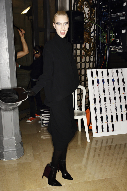 Galliano AW13/14 Fashion Show Paris Backstage