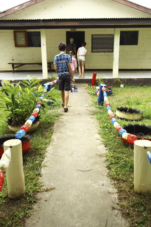 Kindergarden visit in Fiji