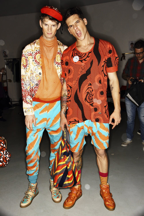Vivienne Westwood SS14 Men Fashion Show Milan Backstage