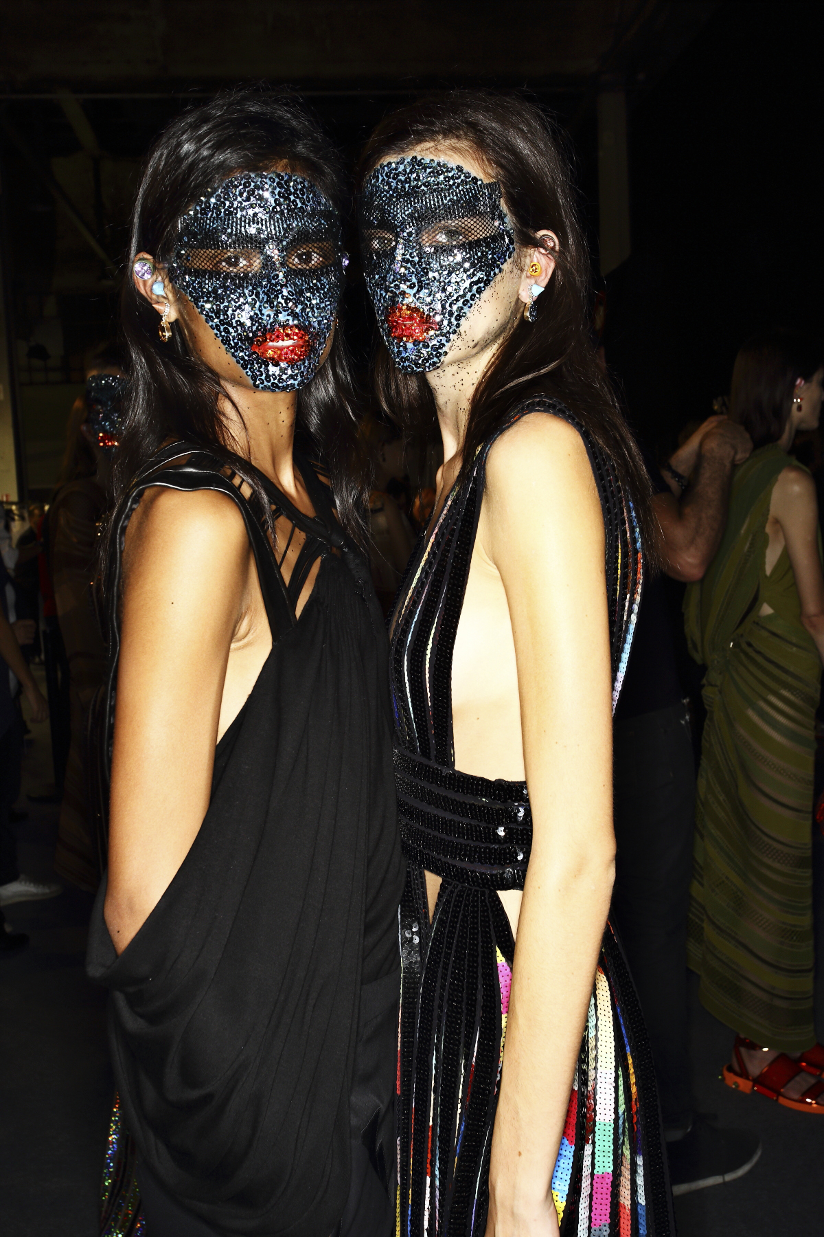 Givenchy SS14 Fashion Show Paris Backstage