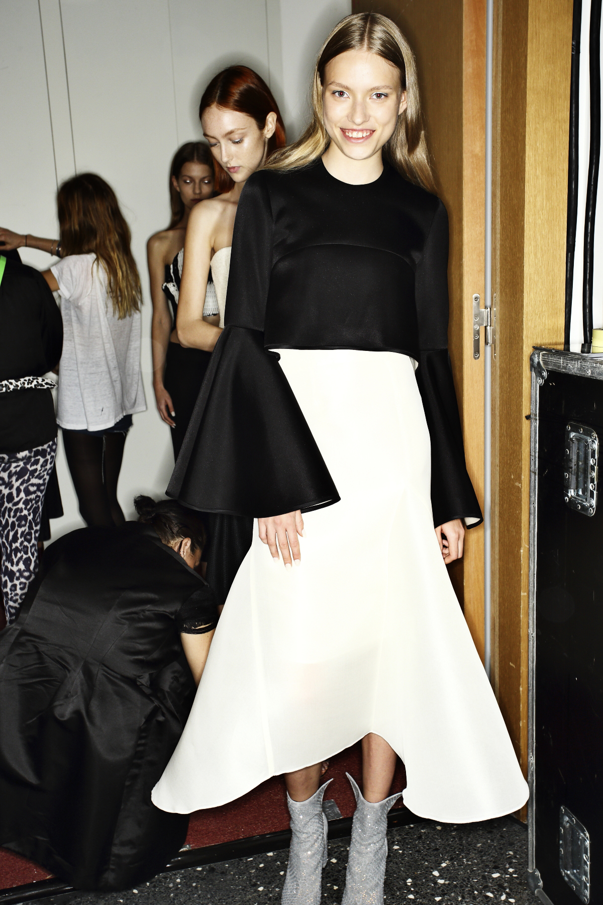 Ellery SS14 First Ever Fashion Show In Paris Backstage