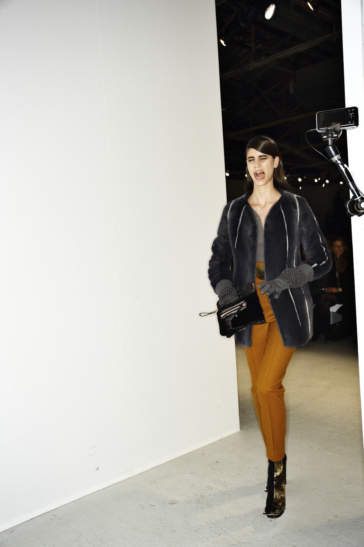 Galliano AW14-15 Fashion Show Paris Backstage