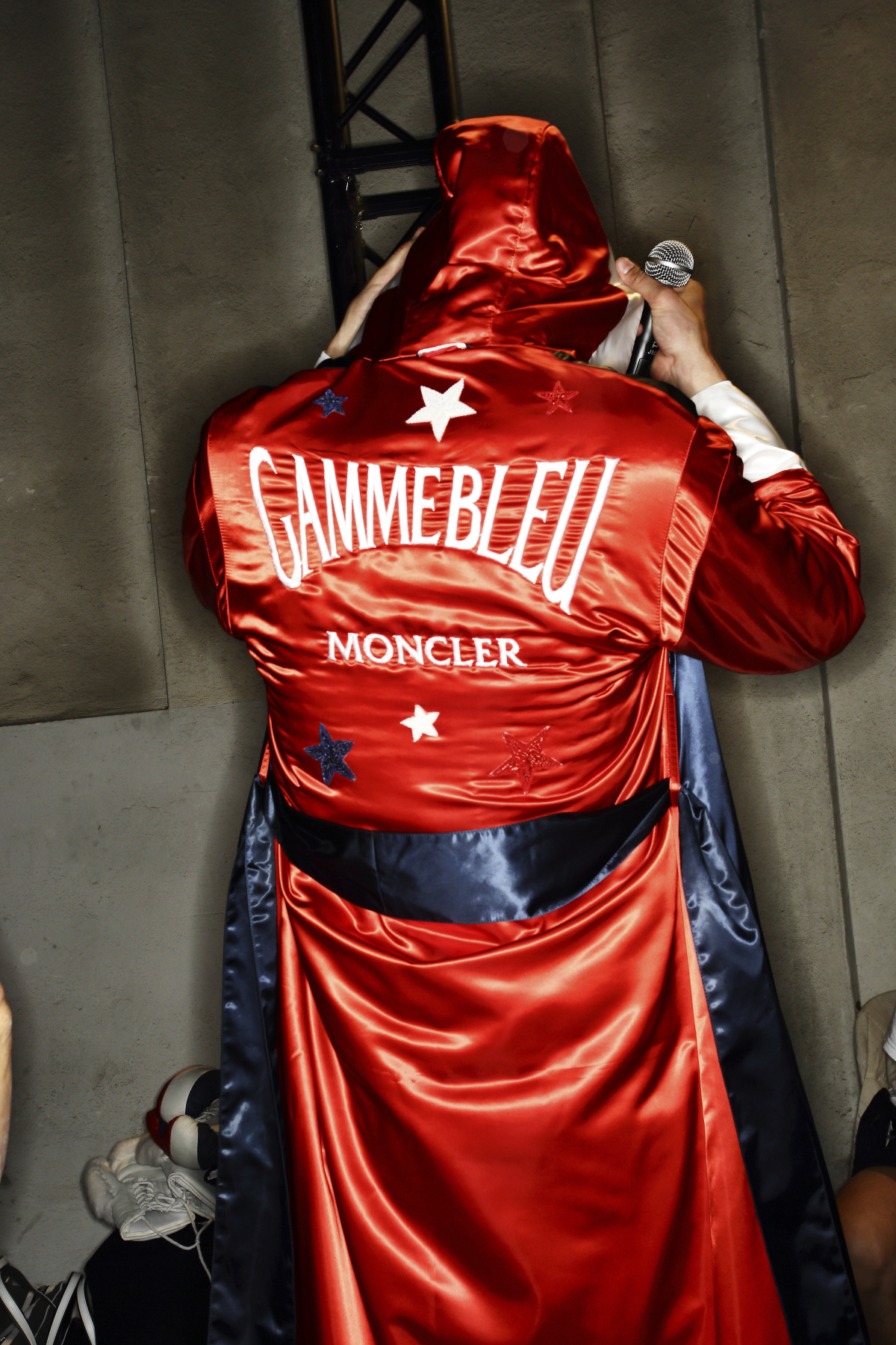 Moncler Gamme Blue SS15 Fashion Show Milan Backstage