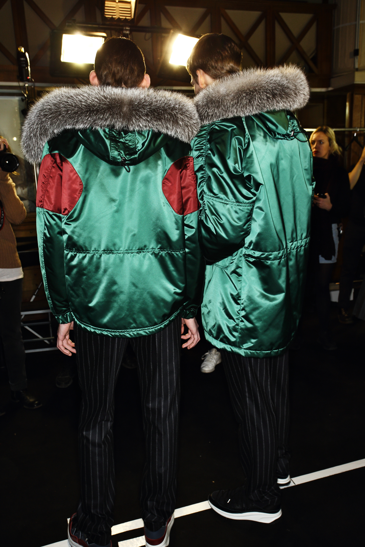 Kris Van Assche AW1516 Men Fashion Show Paris Backstage