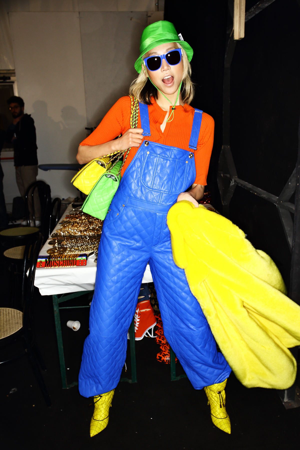 Moschino AW1516 Fashion Show Milan Backstage