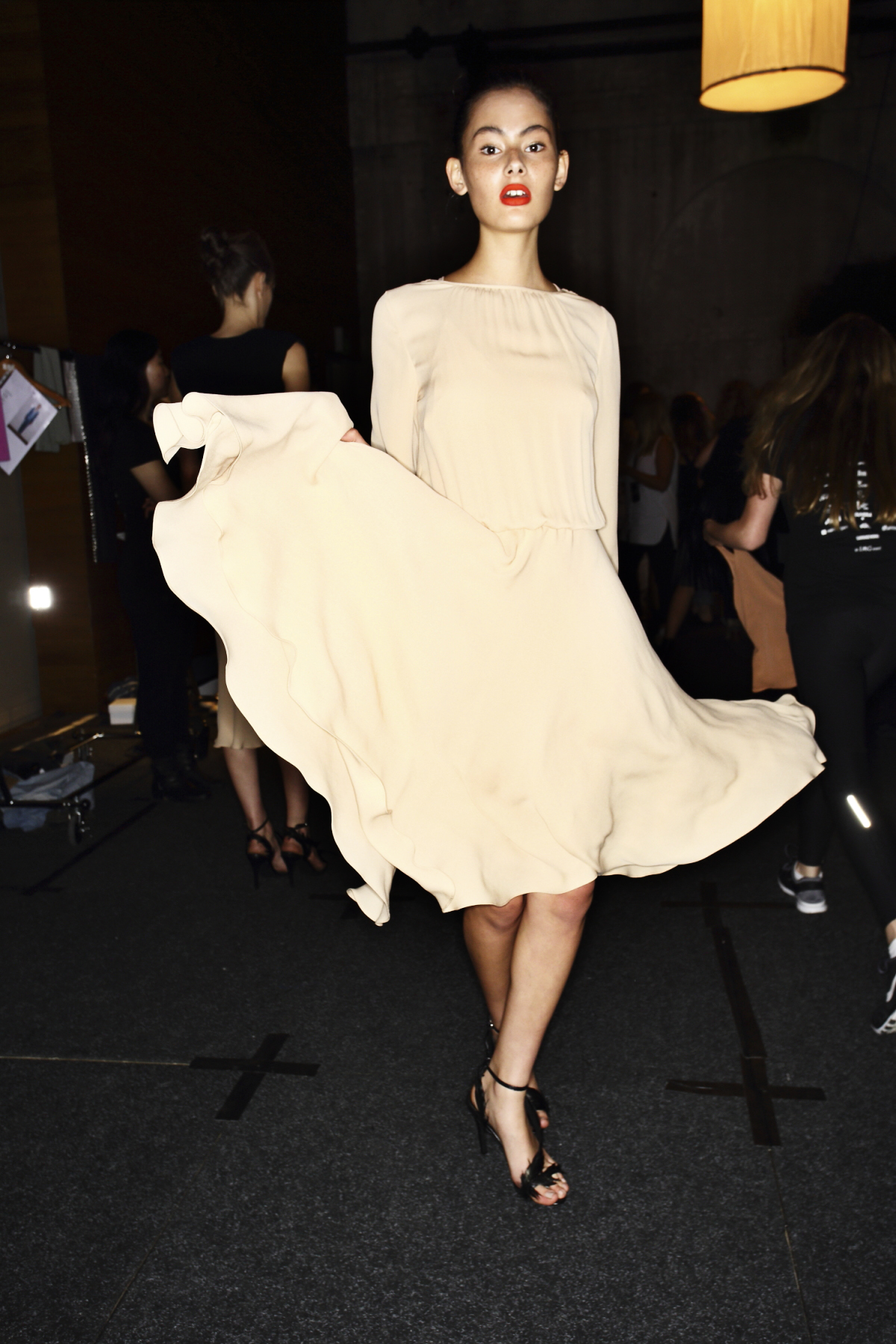 Bianca Spender SS1516 Fashion Show Sydney Backstage