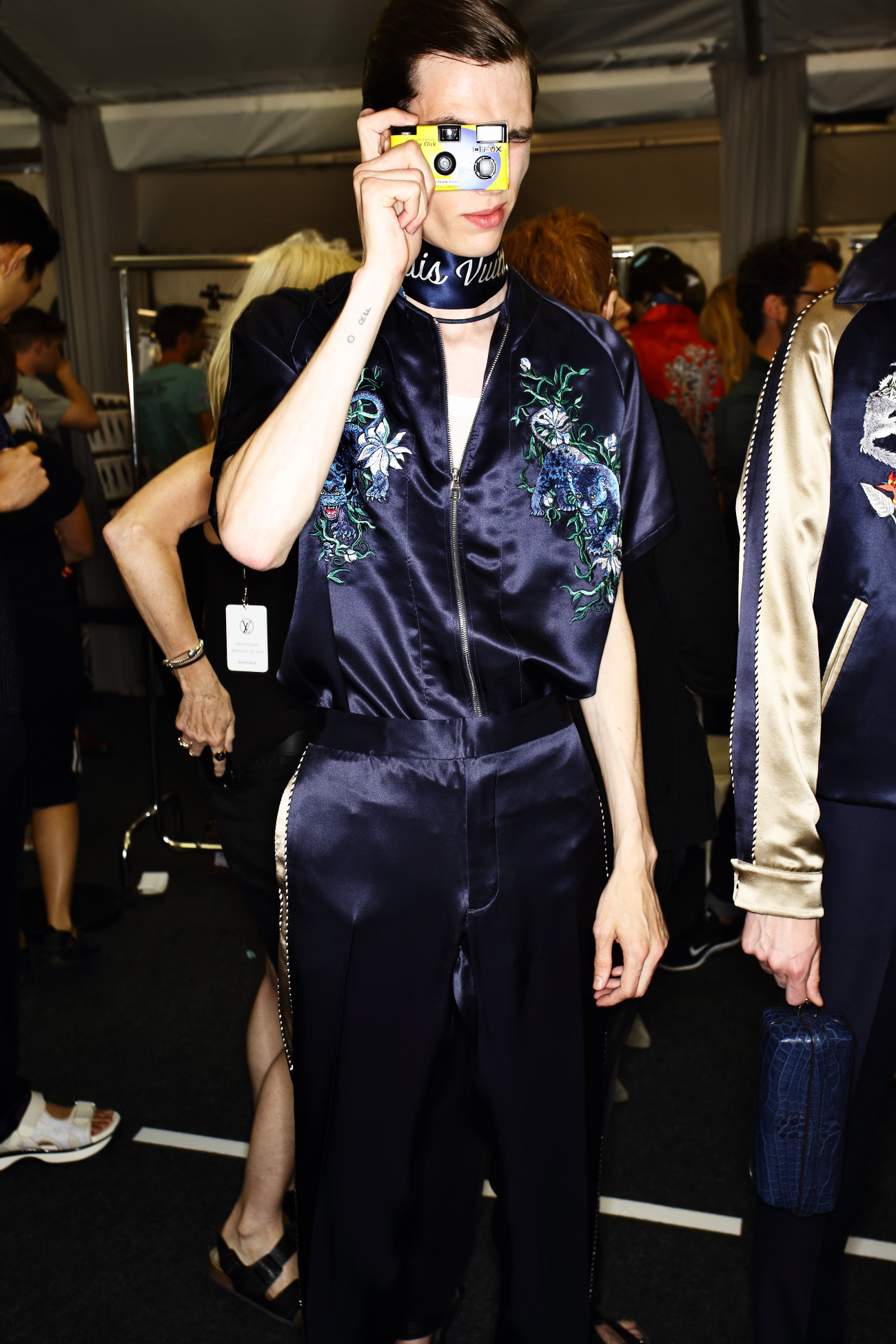 Louis Vuitton Men SS16 Fashion Show Paris Backstage