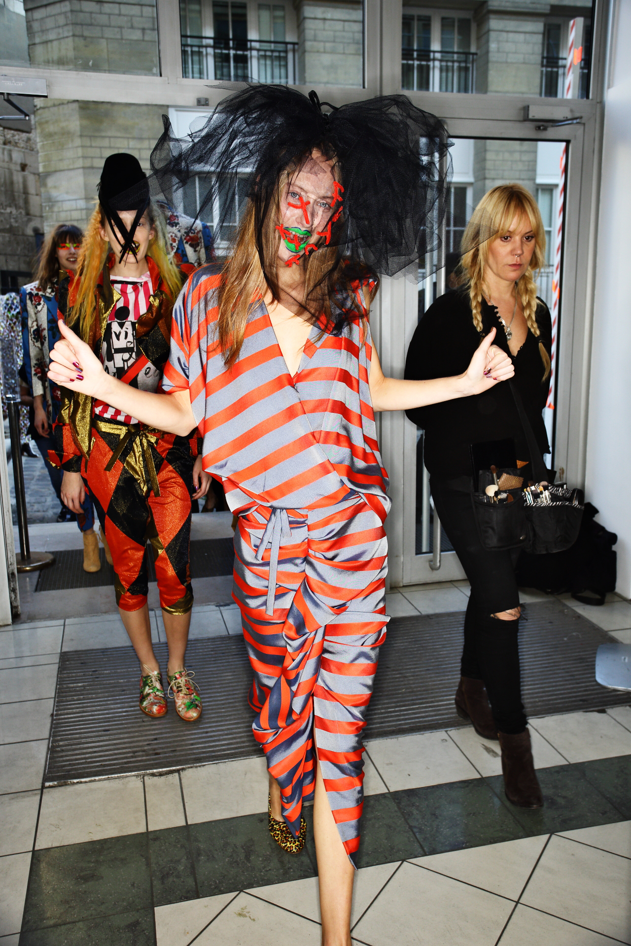 Vivienne Westwood SS16 Fashion Show Paris Backstage