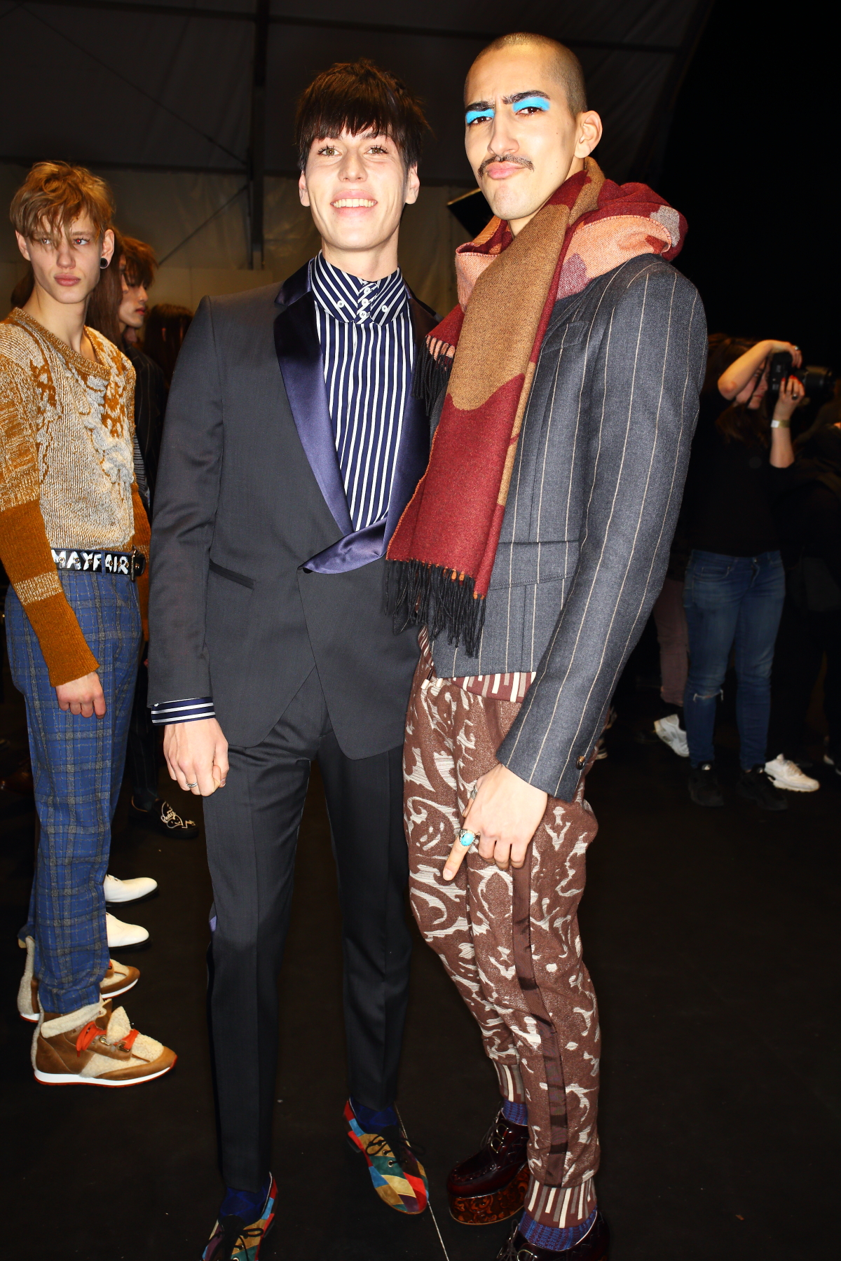 Vivienne Westwood Fall 16 Men Fashion Show Milan Backstage