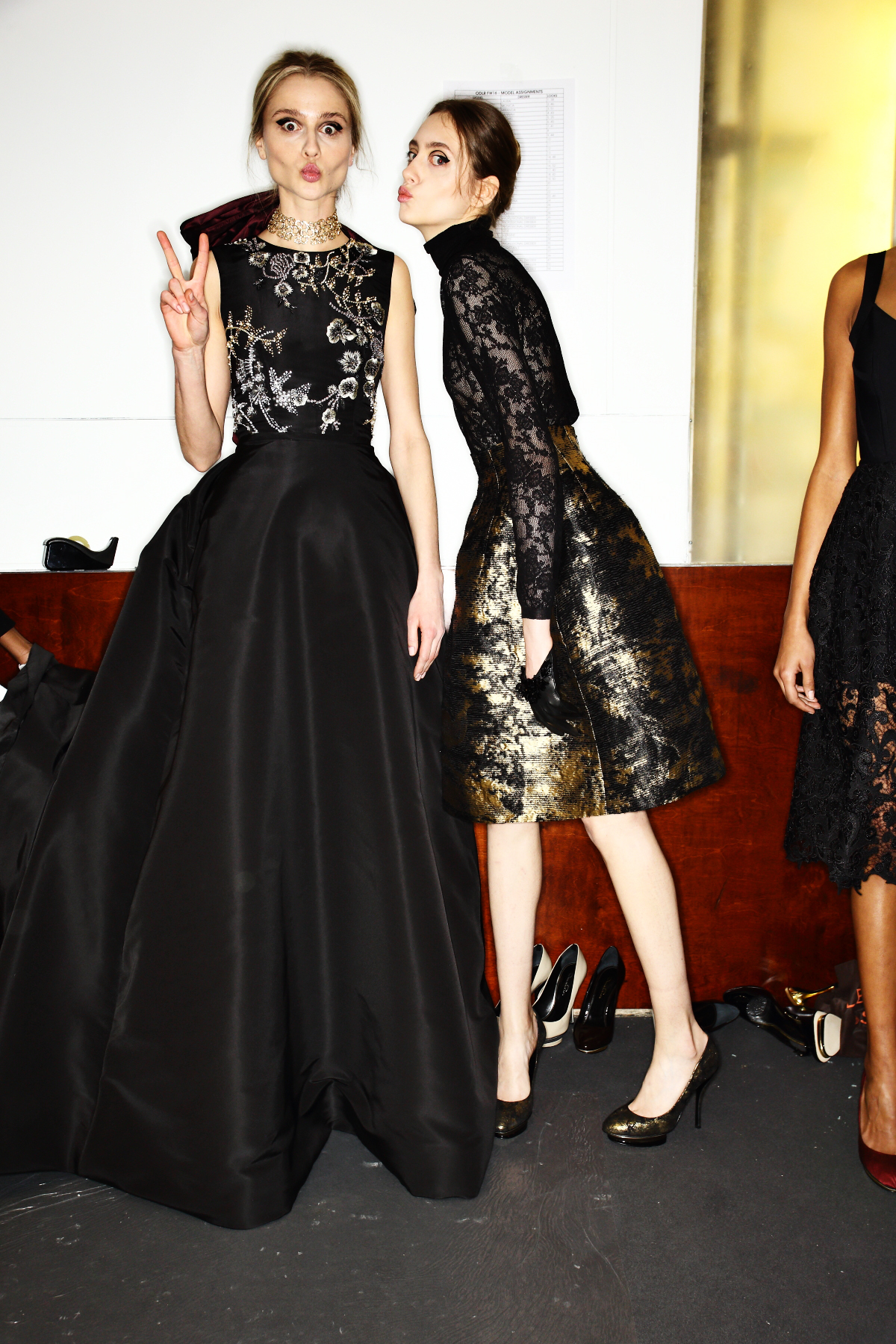 Oscar de la Renta AW1617 Fashion Show New York Backstage