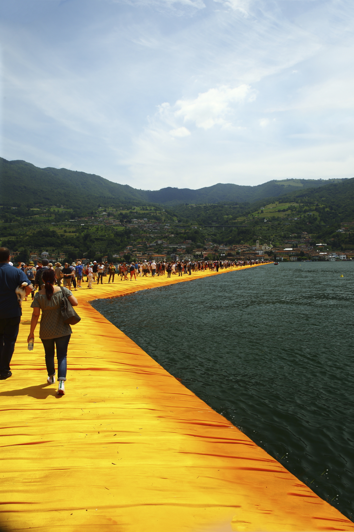 Christo Piers Project at Lake Isseo