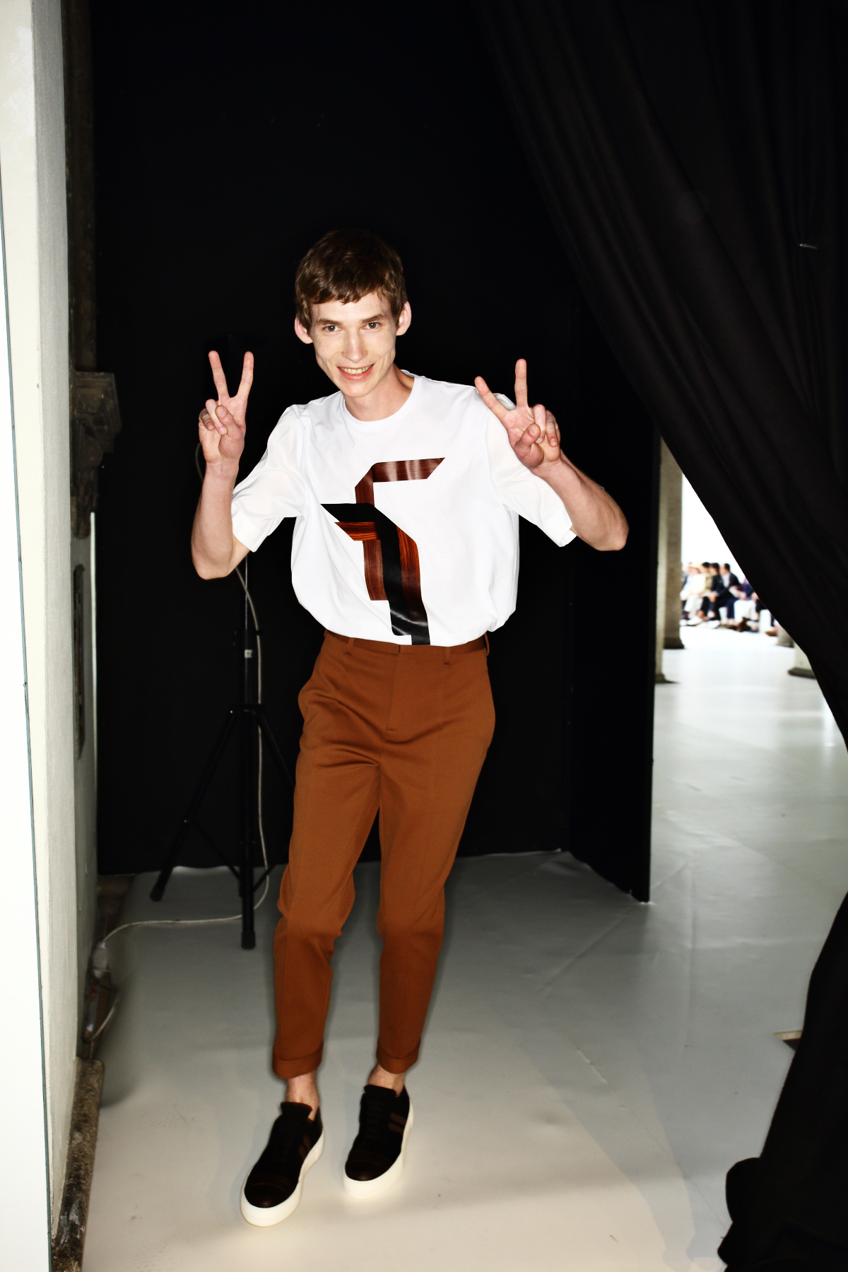 Neil Barrett SS17 Men Fashion Show Milan Backstage