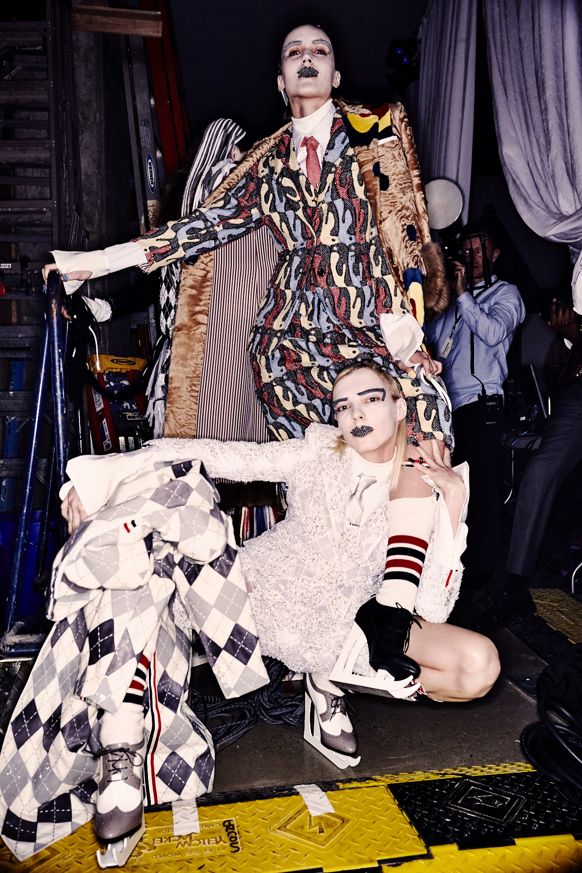 Thom Browne AW1718 Fashion Show New York Backstage