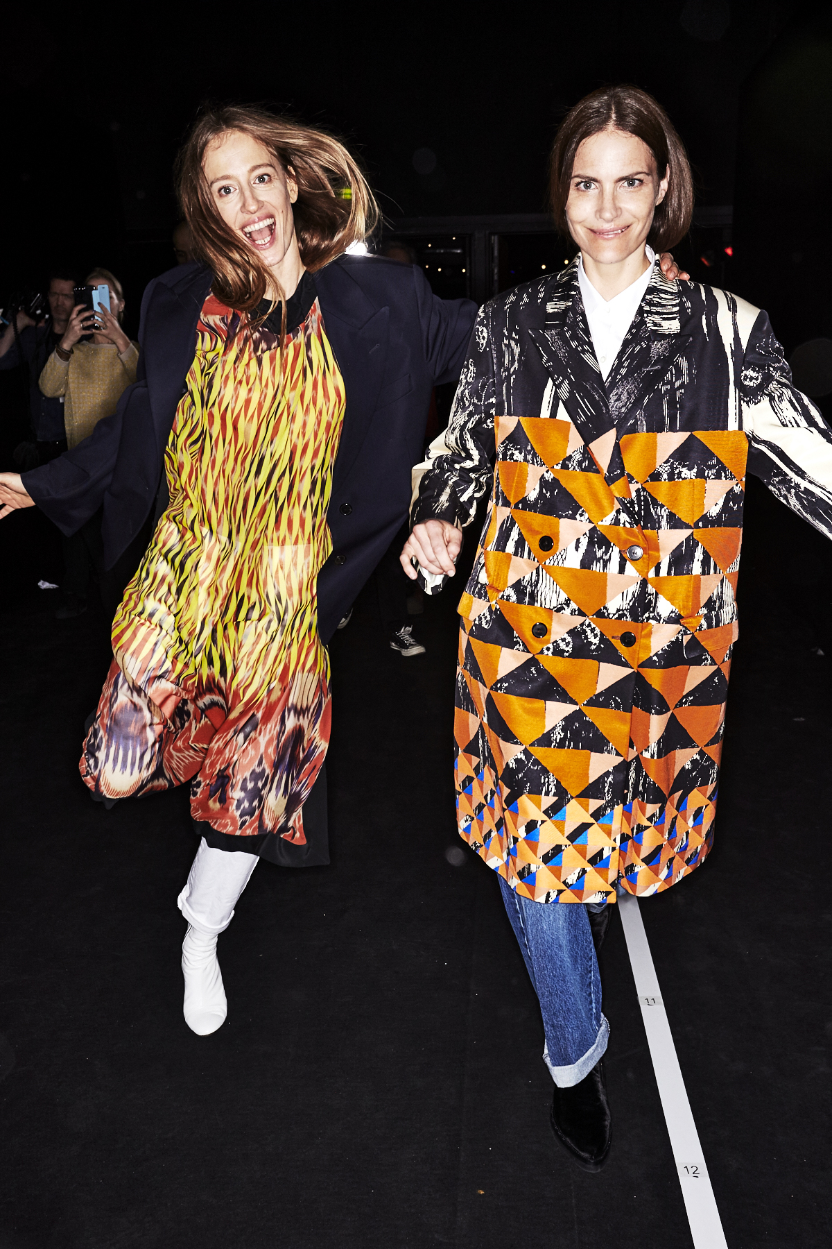 Dries Van Noten AW1718 Fashion show Paris Bacskstage