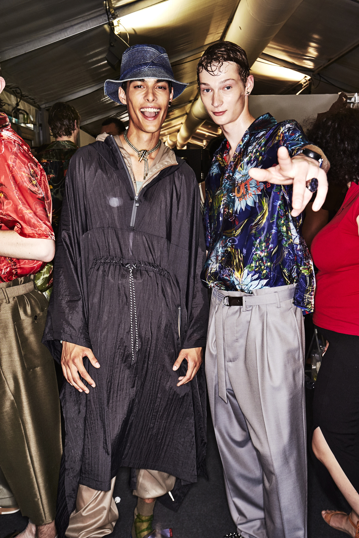 Louis Vuitton by Kim Jones Men SS18 Fashion Show Paris Backstage