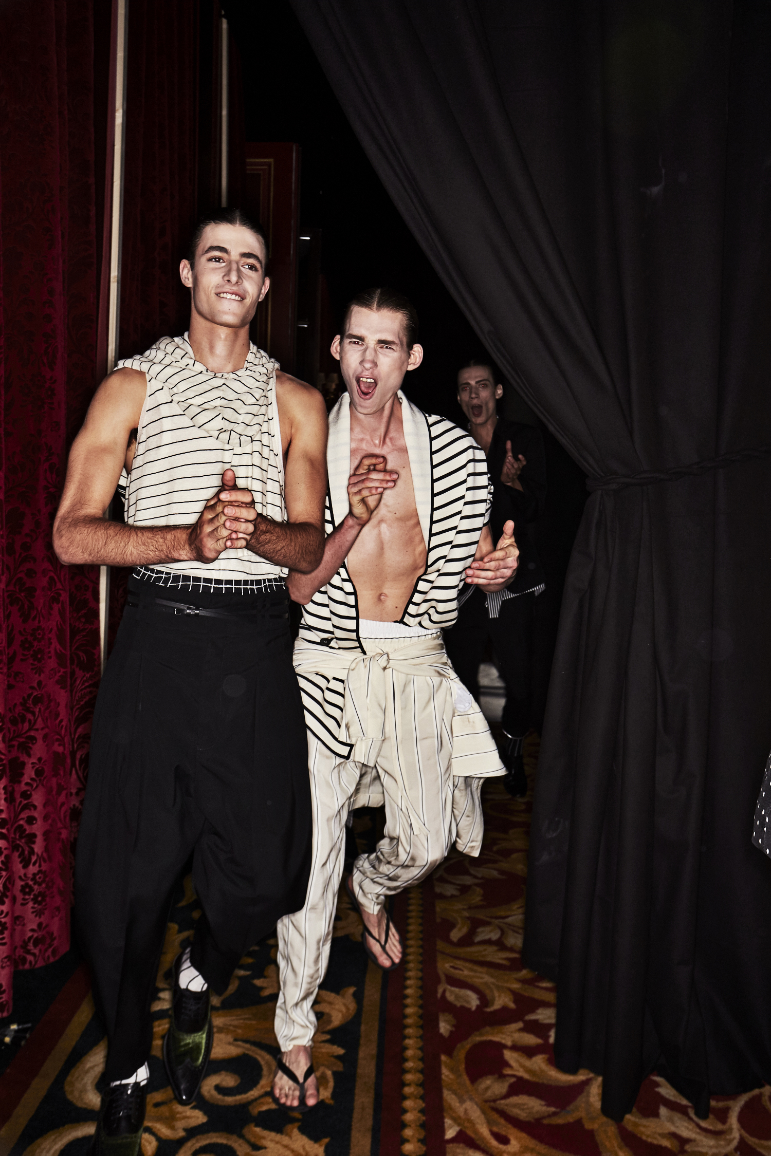 Haider Ackermann SS18 Men Fashion Show Paris Backstage