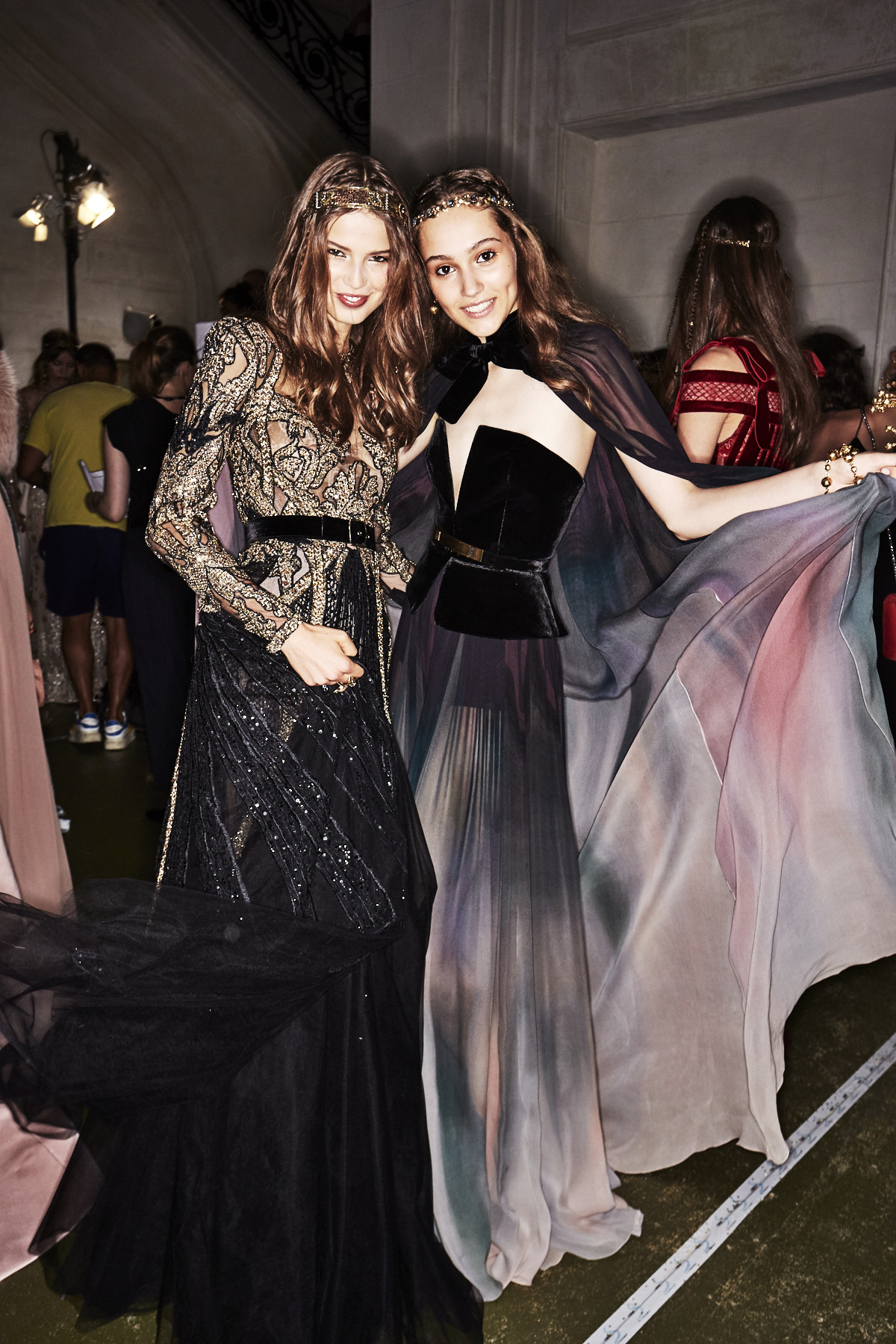 Elie Saab AW1718 Haute Couture Fashion Show Paris Backstage