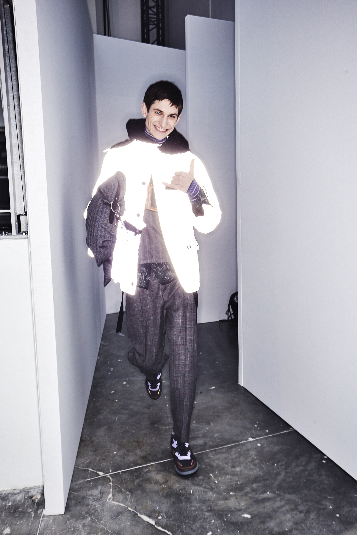 Lanvin AW1819 Men Fashion Show Paris Backstage