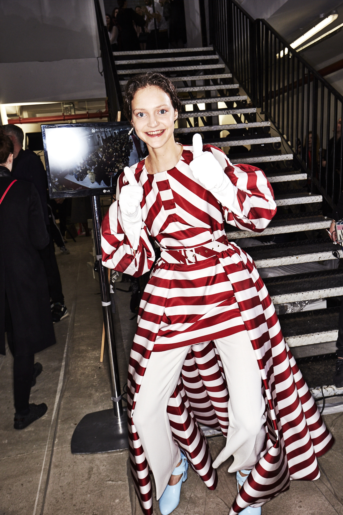 Emilia Wickstead AW18 Fashion Show London Backstage