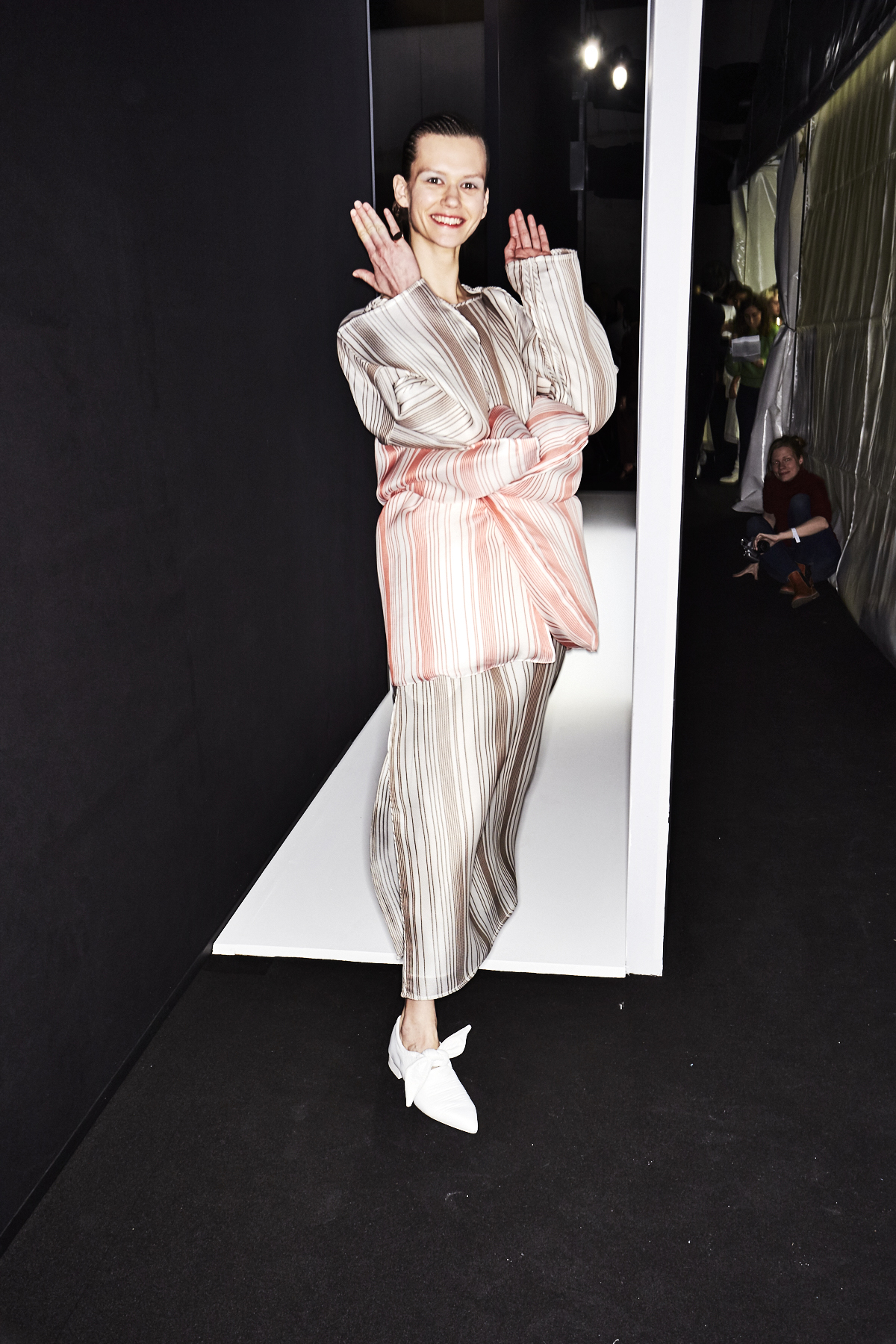 Jil Sander AW18 Fashion Show Milan Backstage