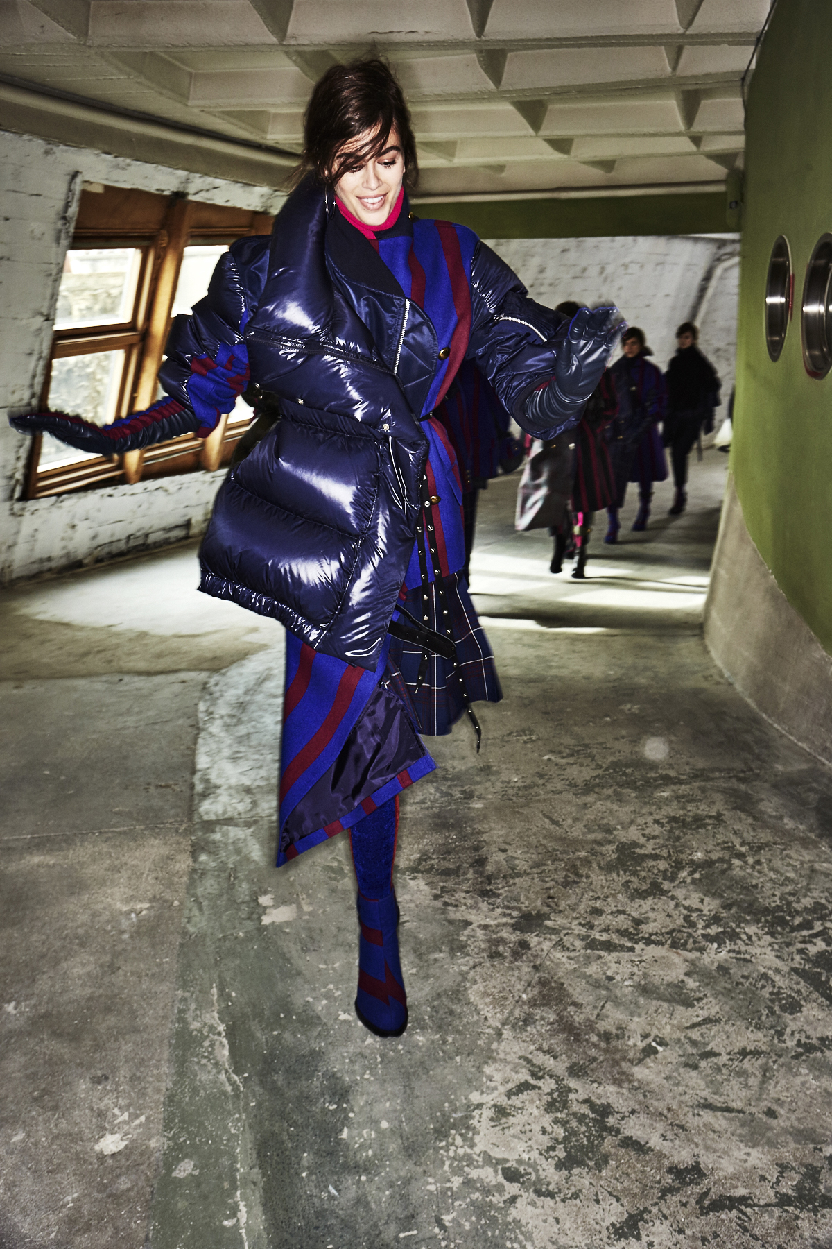 Sacai AW18 Fashion Show Paris Backstage