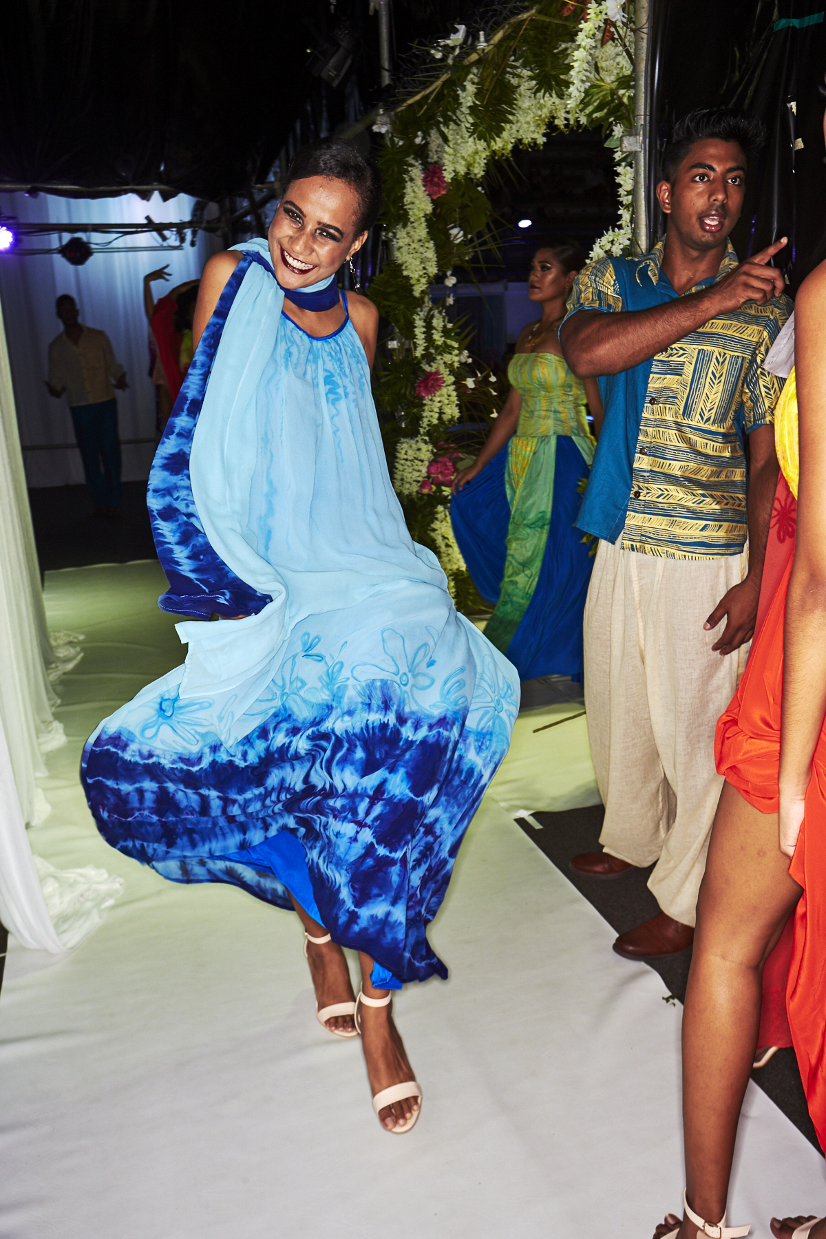 Letila Michell Resort Luxe Fashion Show 2018 Backstage Suva, Fiji
