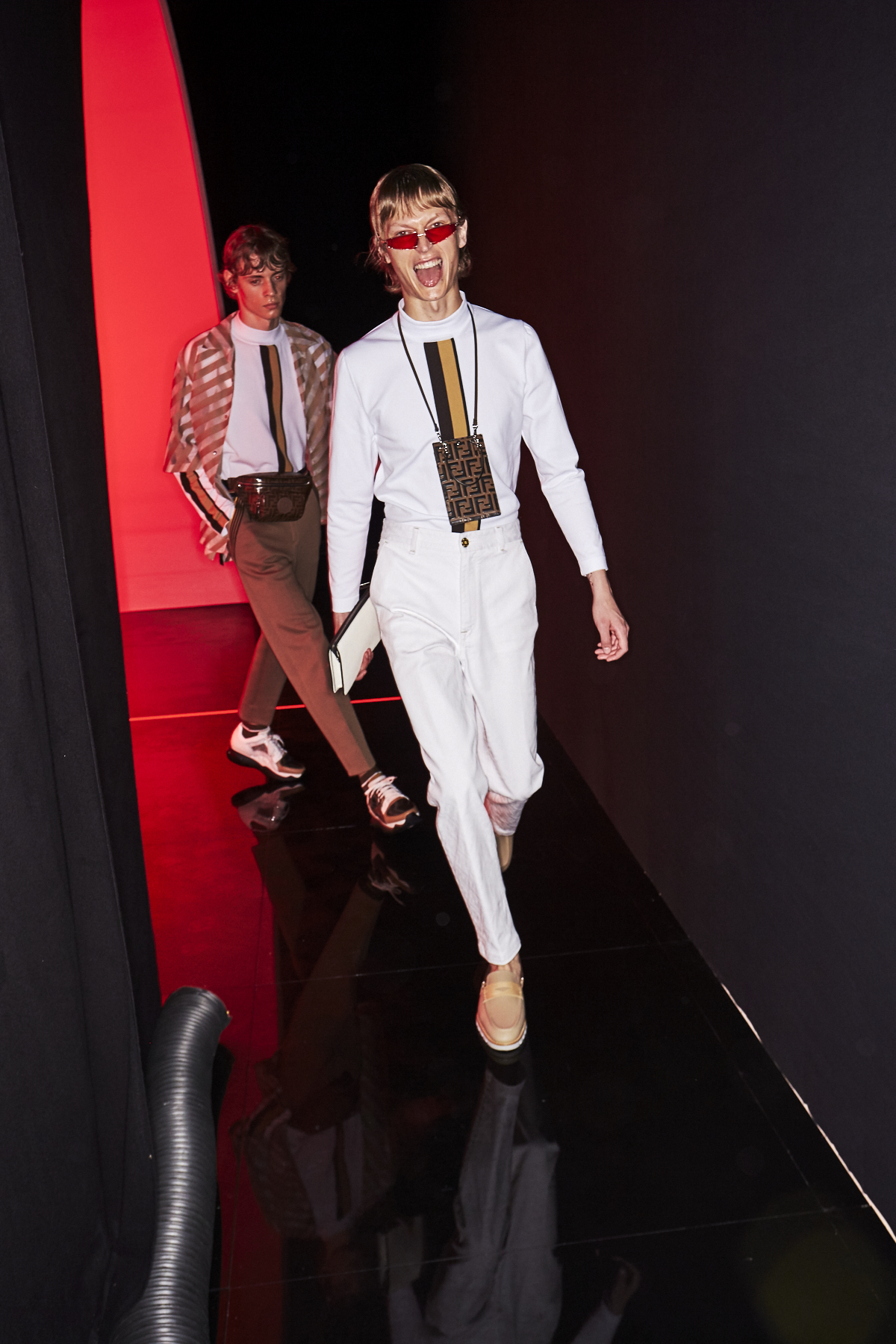 Fendi SS19 Men Fashion Show Milan Backstage