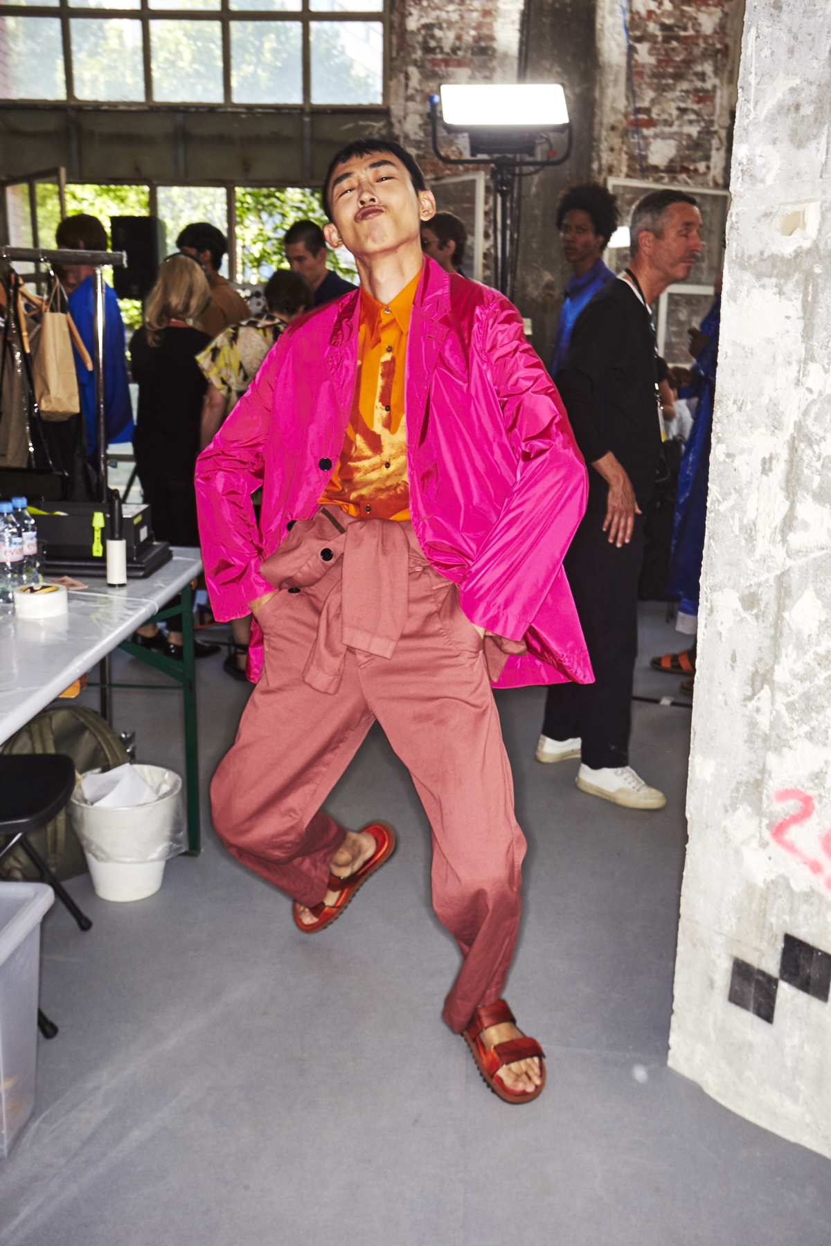 Dries Van Noten SS19 Men Fashion Show Paris Backstage