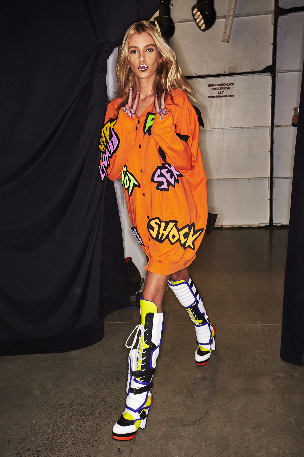Jeremy Scott SS19 Fashion Show New York Backstage