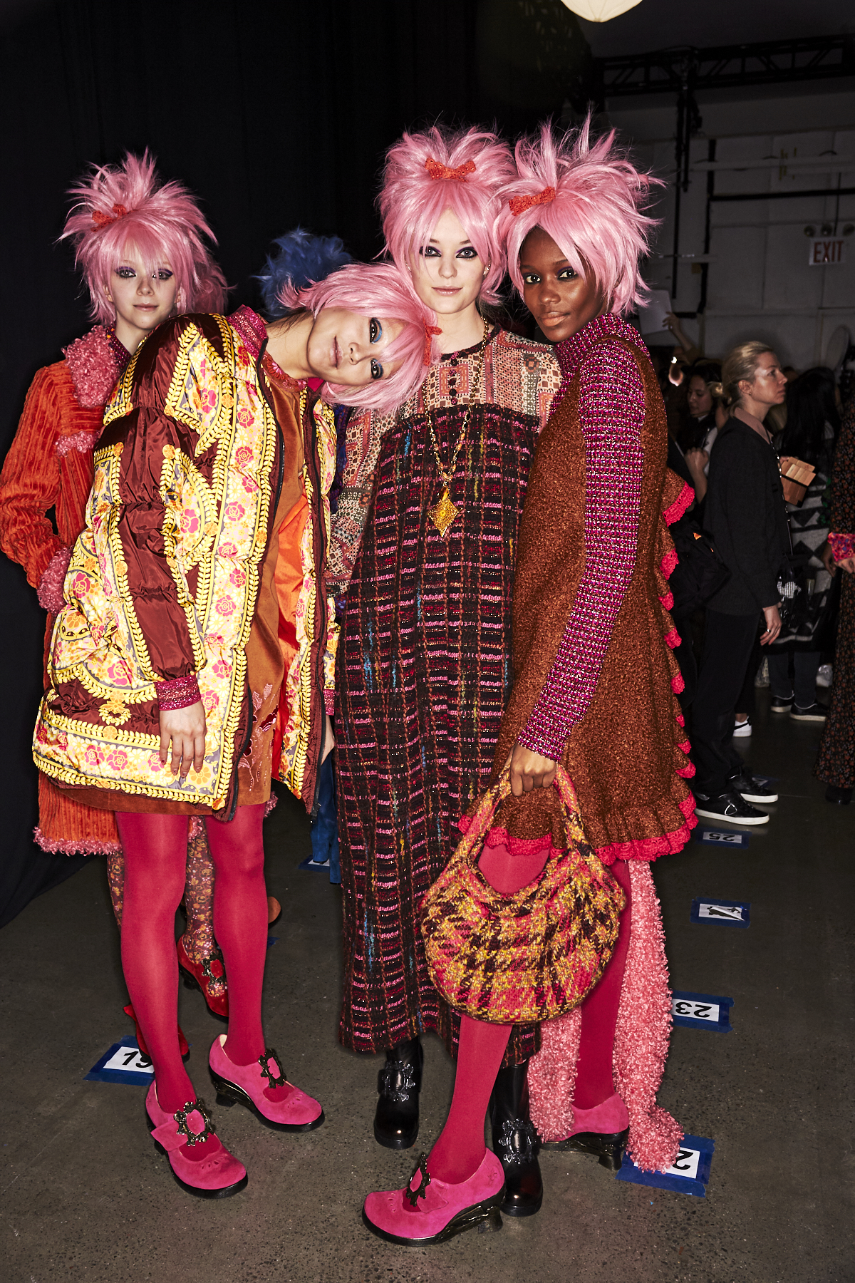 Anna Sui AW1920 Fashion Show New York Backstage