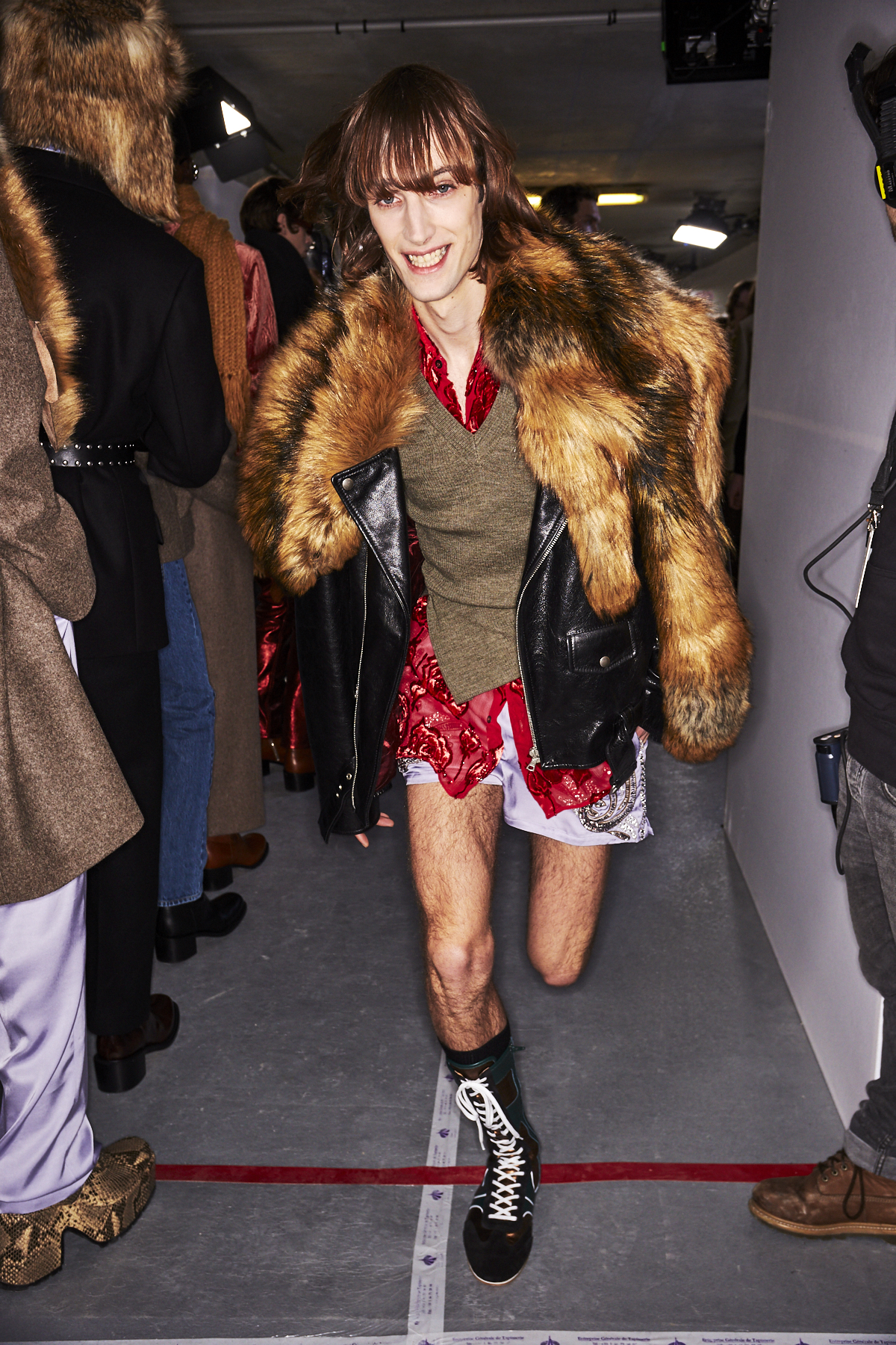 Dries Van Noten AW2021 Men Fashion Show Paris Backstage