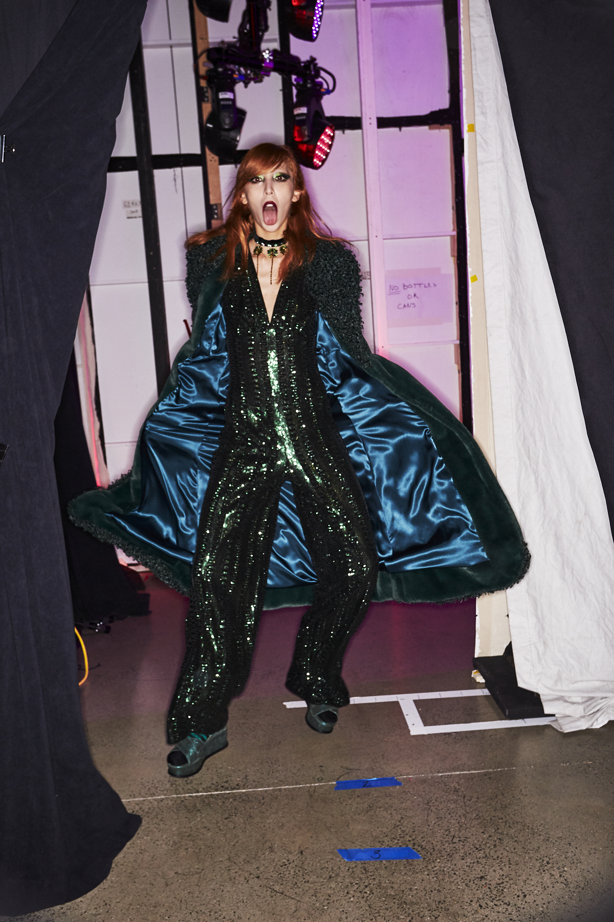 Anna Sui AW2021 Fashion Show New York Backstage