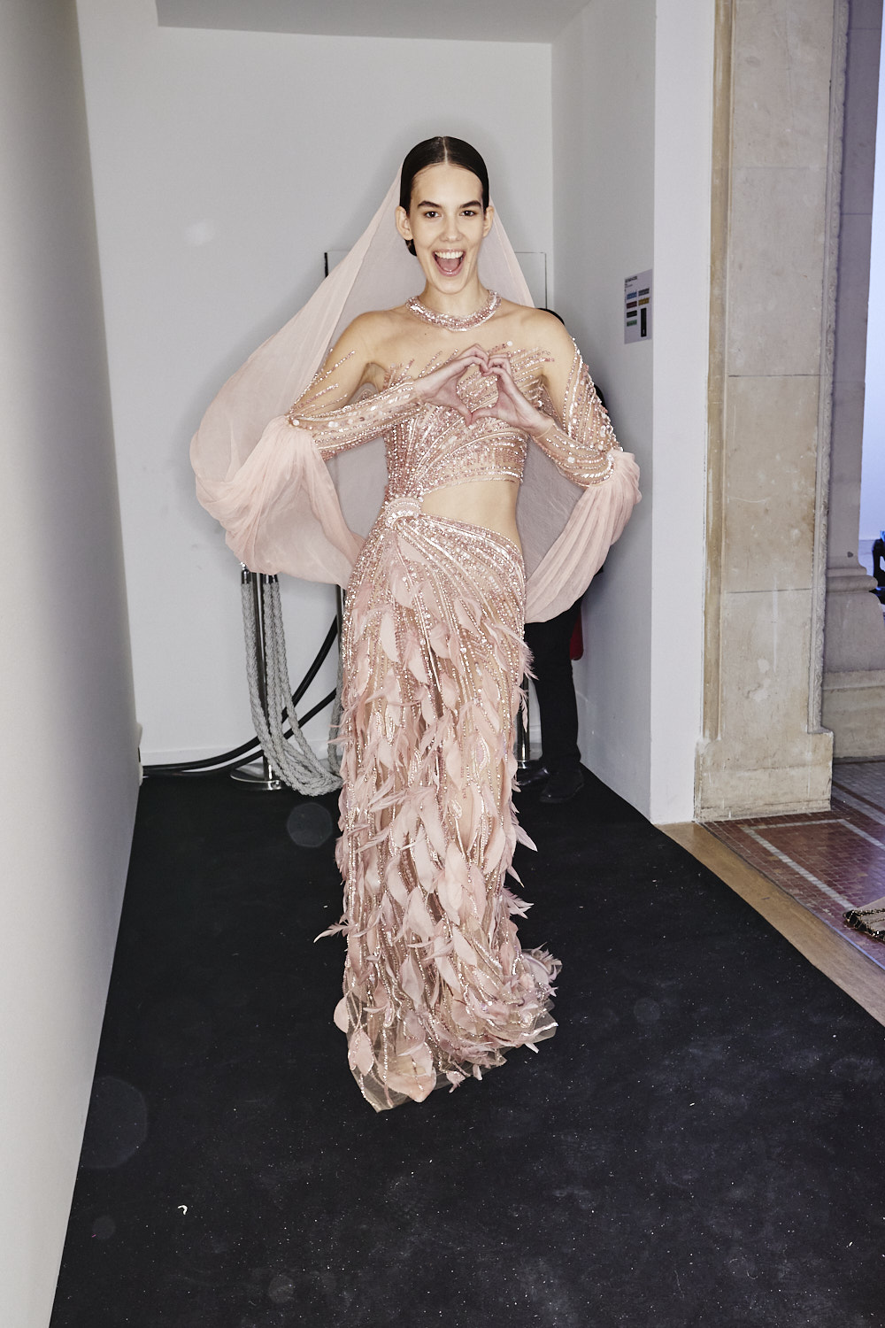 Elie Saab AW23 Haute Couture Fashion Show Paris Backstage