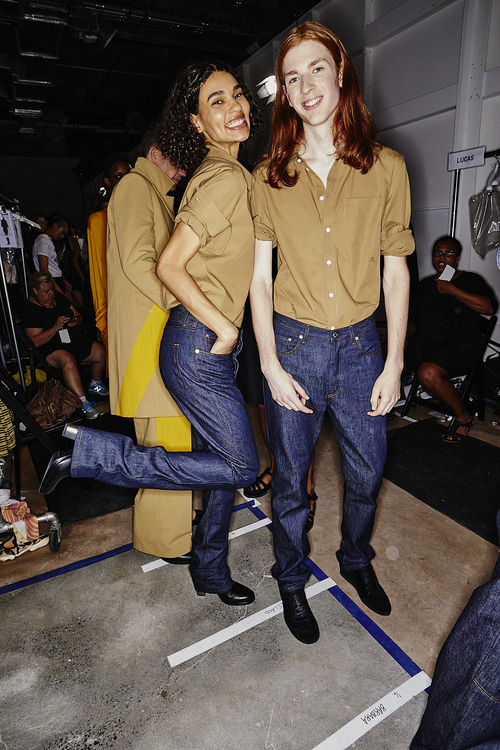 Helmut Lang SS24 Fashion Show New York Backstage